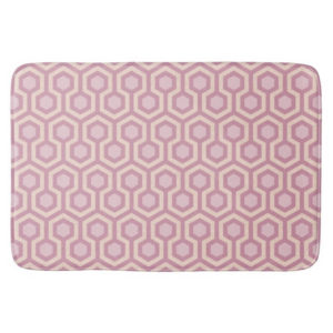 Room237 bathmat pink pastel sparkle pattern