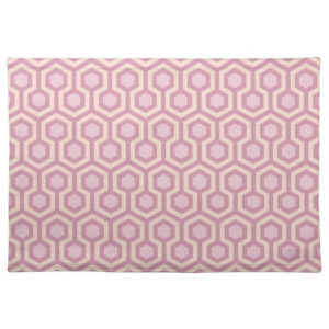 Room237 cloth placemat pink pastel sparkle pattern