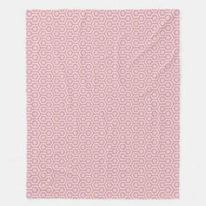 Room237 fleece blanket pink pastel sparkle pattern