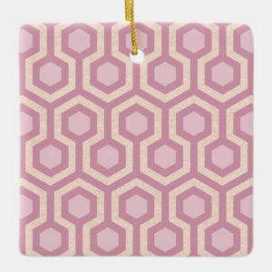 Room237 ornament square pink pastel sparkle pattern