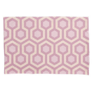 Room237 pillowcase standard pink pastel sparkle pattern