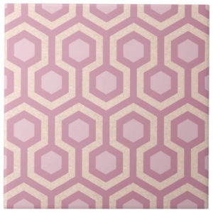 Room237 tile 6x6 pink pastel sparkle pattern