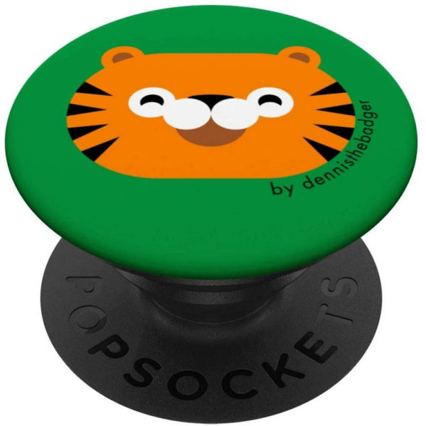 popsocket tiger animal friends green - available on Amazon